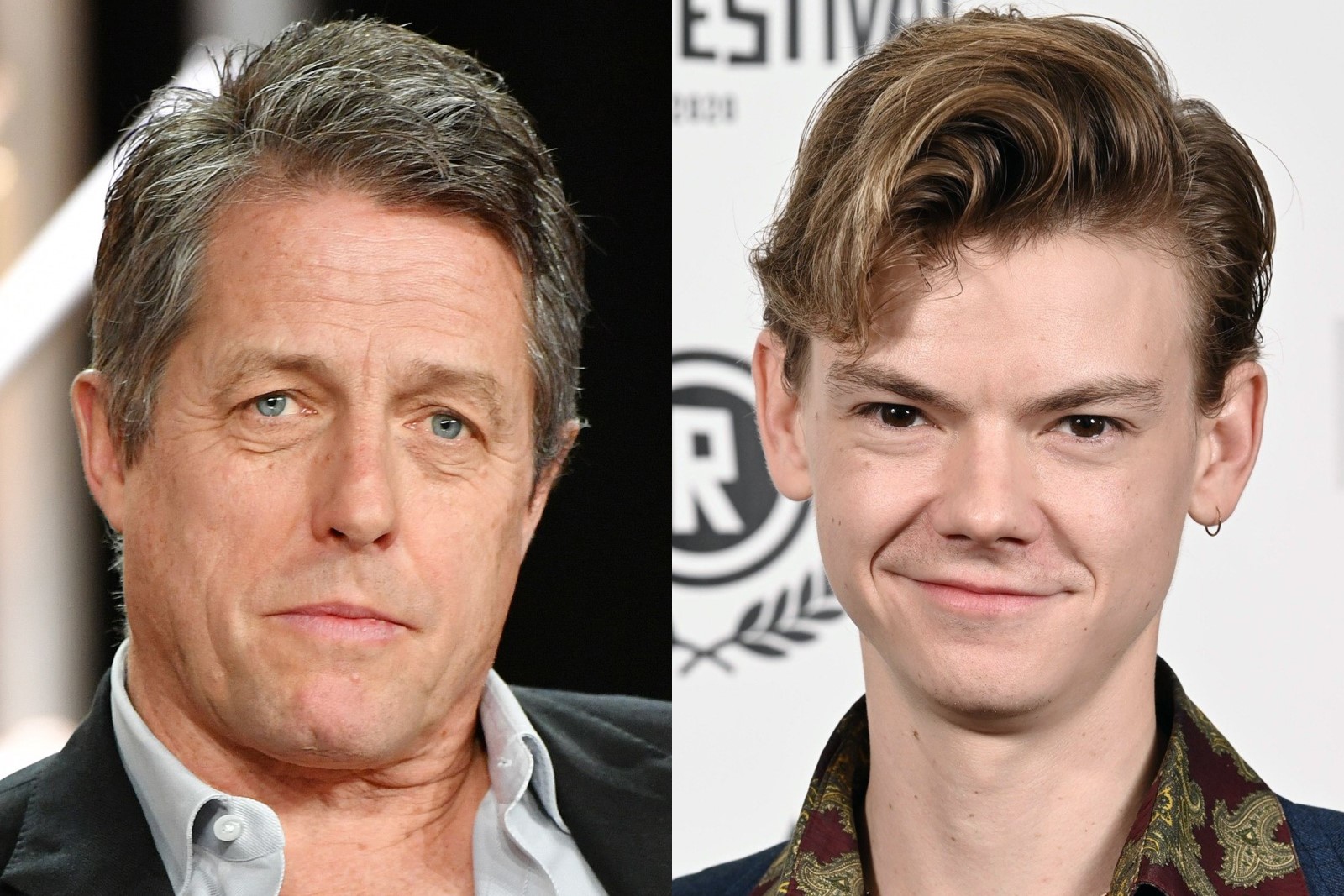 Hugh Grant ve Thomas Brodie-Sangster 