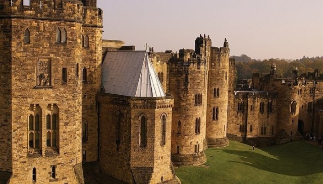 Hogwarts için gerçek şatolar kullanıldı