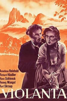 Violanta (1942) afişi