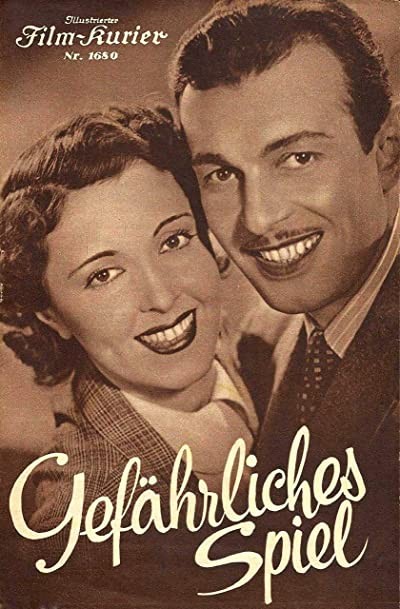 Gefährliches Spiel (1937) afişi