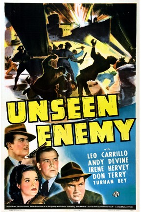 Unseen Enemy (1942) afişi