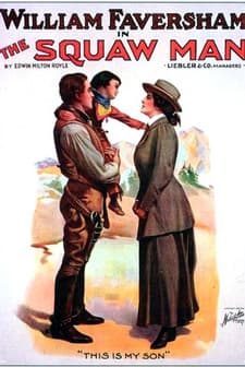Squaw Man (1914) afişi
