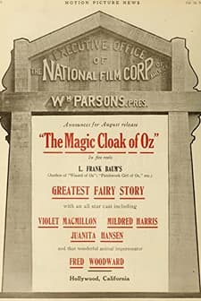 The Magic Cloak (1914) afişi