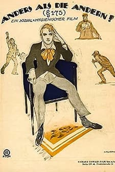 Anders als die Andern (1919) afişi