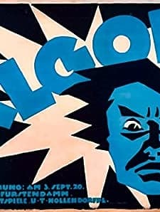Algol (1920) afişi