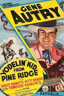 Yodelin' Kid From Pine Ridge (1937) afişi