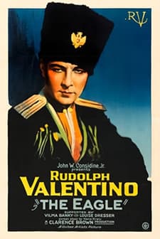 The Eagle (1925) afişi