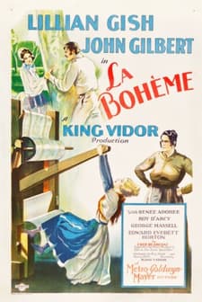 La Boheme (1926) afişi