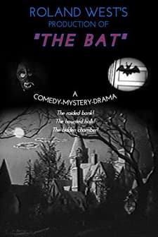 The Bat (1926) afişi