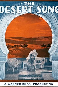The Desert Song (1929) afişi