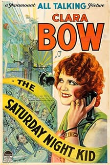 Saturday Night Kid (1929) afişi