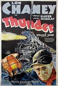 Thunder (1929) afişi