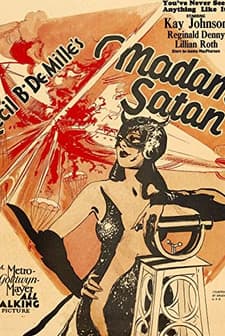 Madam Satan (1930) afişi