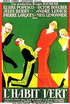 L'habit Vert (1937) afişi