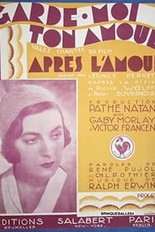 When Love Is Over (1931) afişi