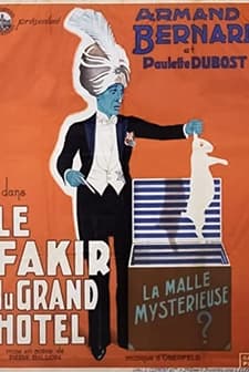 Le fakir du Grand Hôtel (1934) afişi