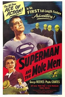 Superman Ve Mole Men (1951) afişi