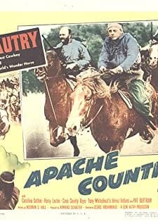Apache Country (1952) afişi