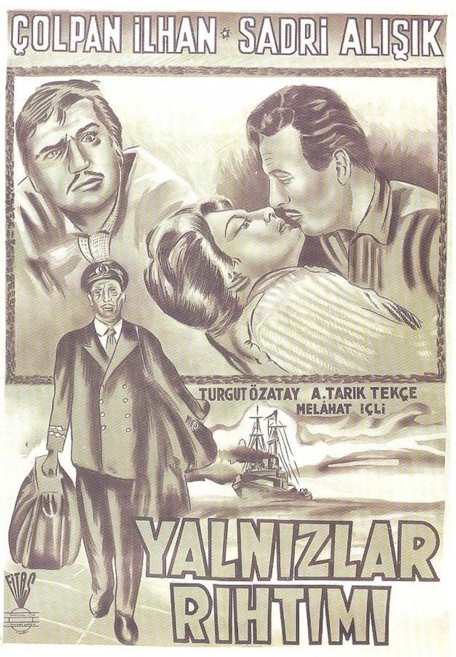 Yalnızlar Rıhtımı (1959) afişi