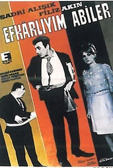 Efkarlıyım Abiler (1966) afişi