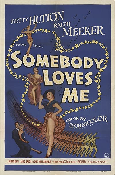 Somebody Loves Me (1952) afişi