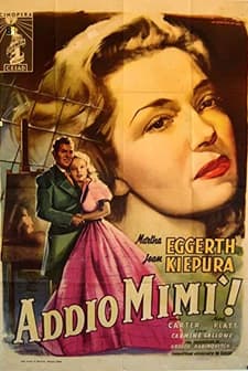 Addio Mimí! (1949) afişi