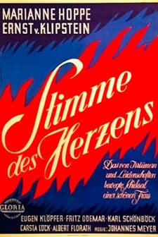 Stimme Des Herzens (1942) afişi