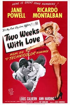 Two Weeks With Love (1950) afişi