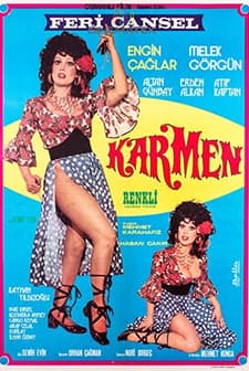 Karmen (1972) afişi