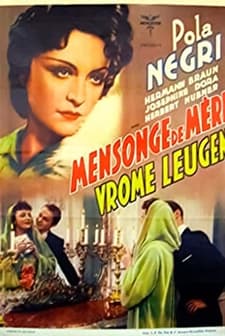 Die Fromme Lüge (1938) afişi