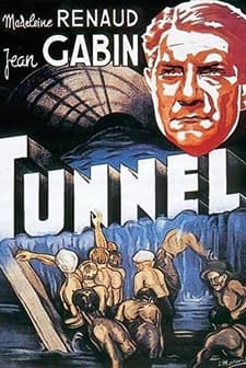 Le Tunnel (1933) afişi