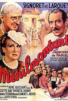 Ménilmontant (1936) afişi