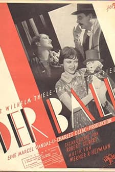 Der Ball (1931) afişi
