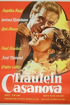 Fräulein Casanova (1953) afişi