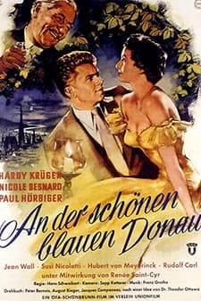 An Der Schönen Blauen Donau (1955) afişi