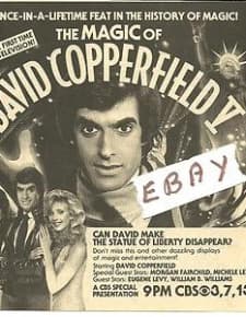 The Magic Of David Copperfield V: The Statue Of Liberty Disappears (1983) afişi