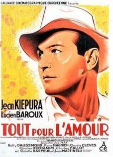 Tout Pour L'amour (1933) afişi