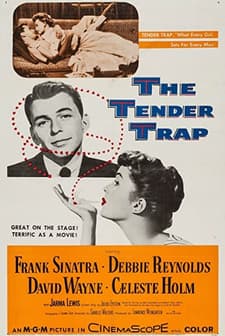 The Tender Trap (1955) afişi