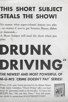 Drunk Driving (1939) afişi