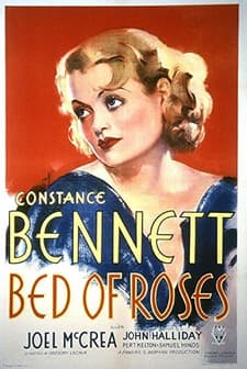 Bed Of Roses (1933) afişi