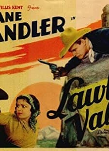Lawless Valley (1932) afişi