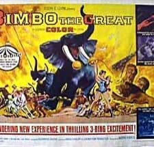 Bimbo The Great (1958) afişi