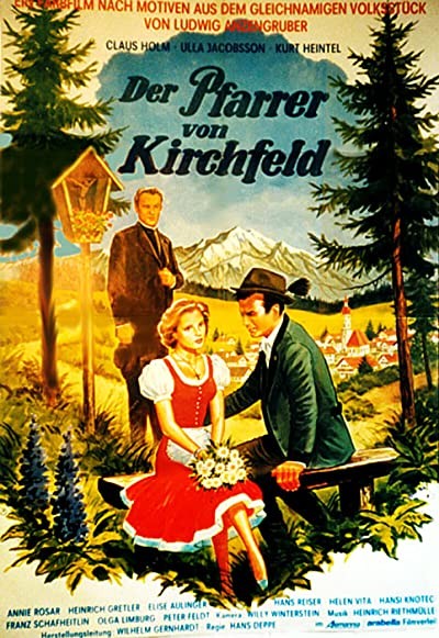 Der Pfarrer von Kirchfeld (1955) afişi