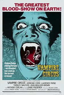 Vampire Circus (1972) afişi