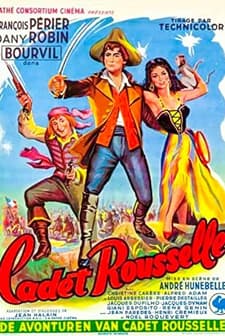 Cadet Rousselle (1954) afişi