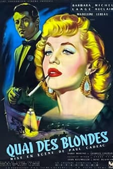 Quai Des Blondes (1954) afişi