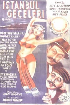 İstanbul Geceleri (1950) afişi