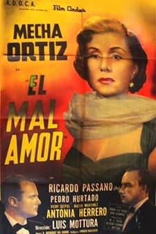 El Mal Amor (1955) afişi
