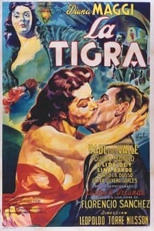 La Tigra (1954) afişi