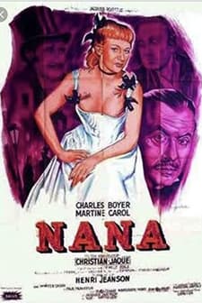 Nana (1955) afişi